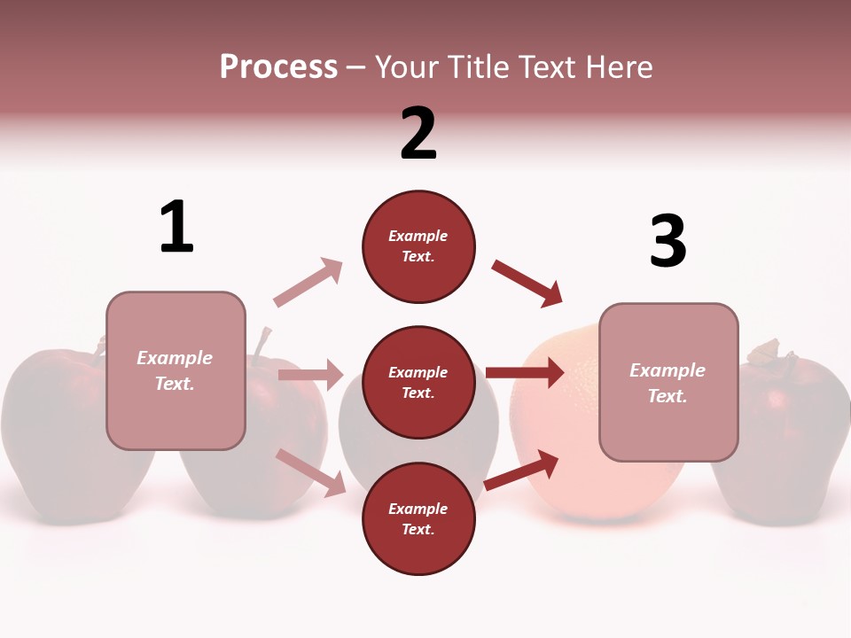 Apples & Oranges PowerPoint Template