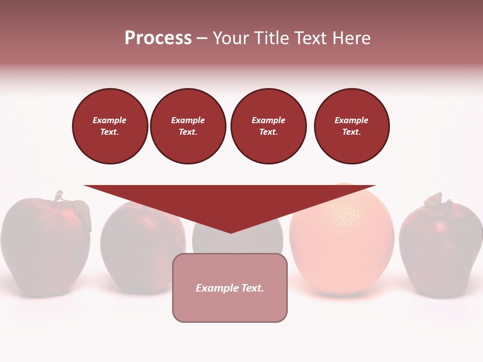 Apples & Oranges PowerPoint Template