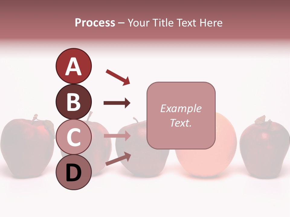 Apples & Oranges PowerPoint Template