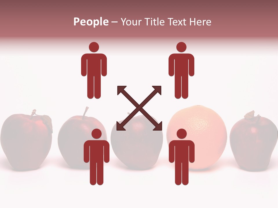 Apples & Oranges PowerPoint Template