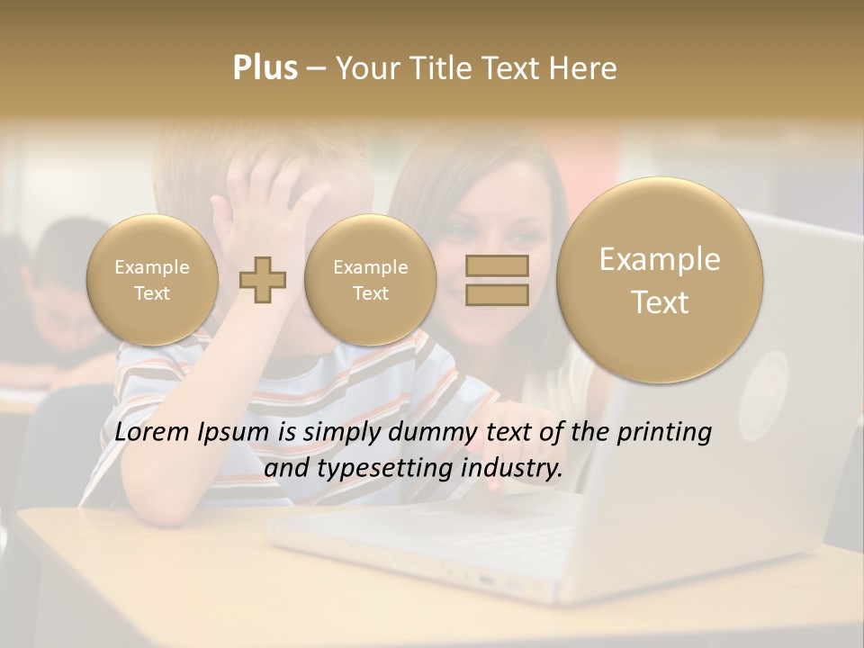 Australian Aboriginal Art Mural PowerPoint Template