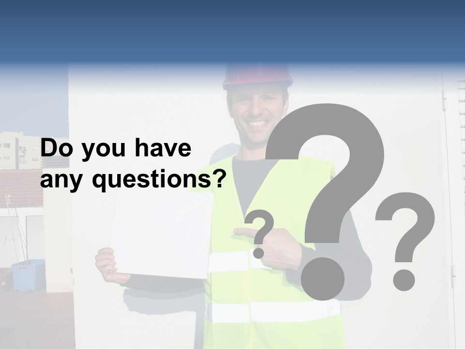 Beautiful Architect Over White Background PowerPoint Template