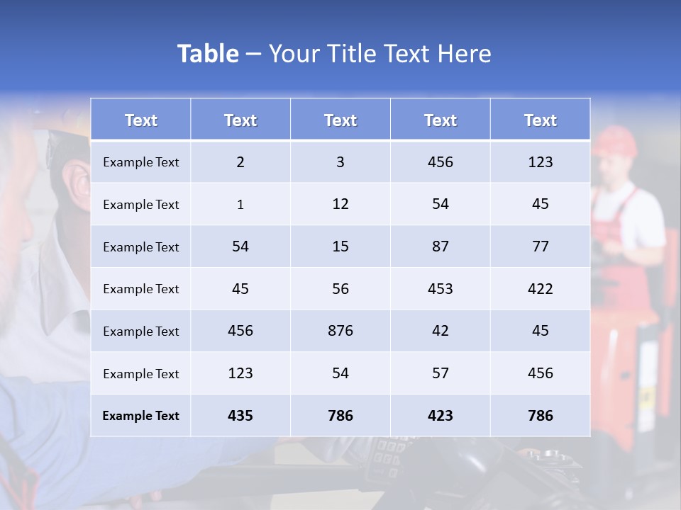 Male Inspector Looking At Screen With Operator In Warehouse PowerPoint Template