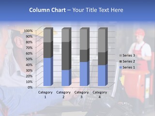 Male Inspector Looking At Screen With Operator In Warehouse PowerPoint Template