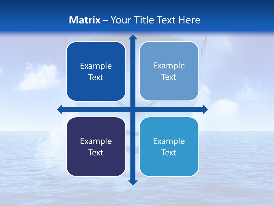 A Very Abstract And Conceptual Image Of A Mans Face, All About Imagination And Open Mindness. PowerPoint Template