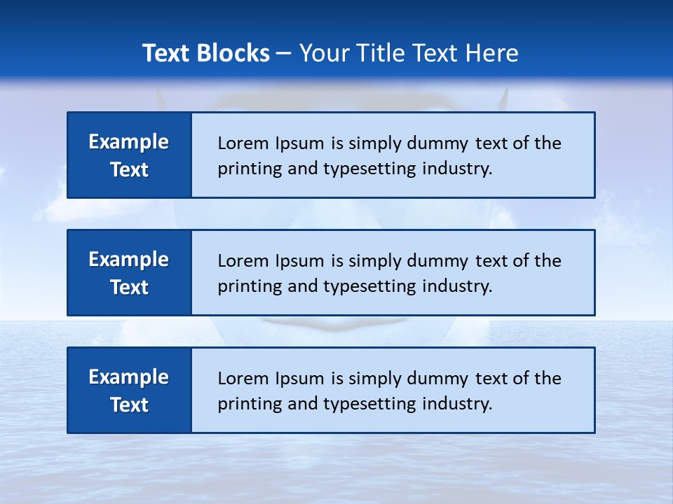 A Very Abstract And Conceptual Image Of A Mans Face, All About Imagination And Open Mindness. PowerPoint Template