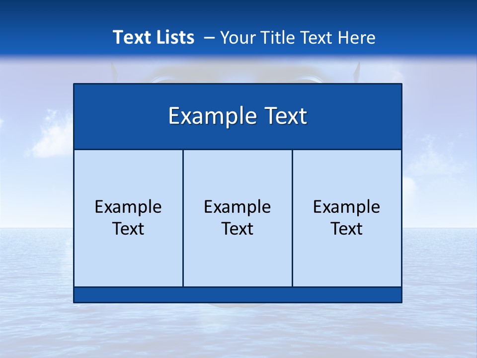 A Very Abstract And Conceptual Image Of A Mans Face, All About Imagination And Open Mindness. PowerPoint Template