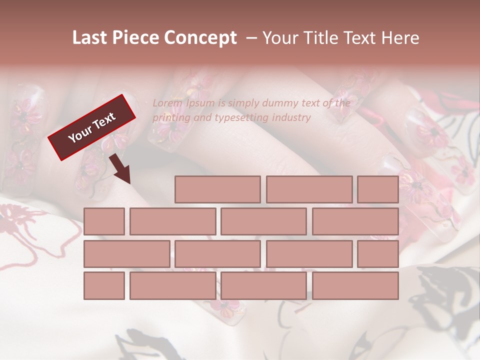 Aquarium Nails PowerPoint Template