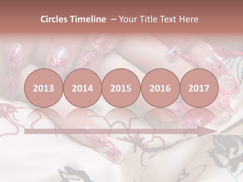 Aquarium Nails PowerPoint Template