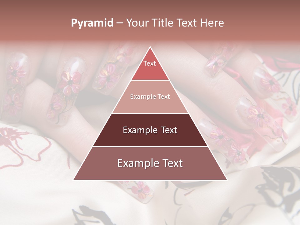 Aquarium Nails PowerPoint Template