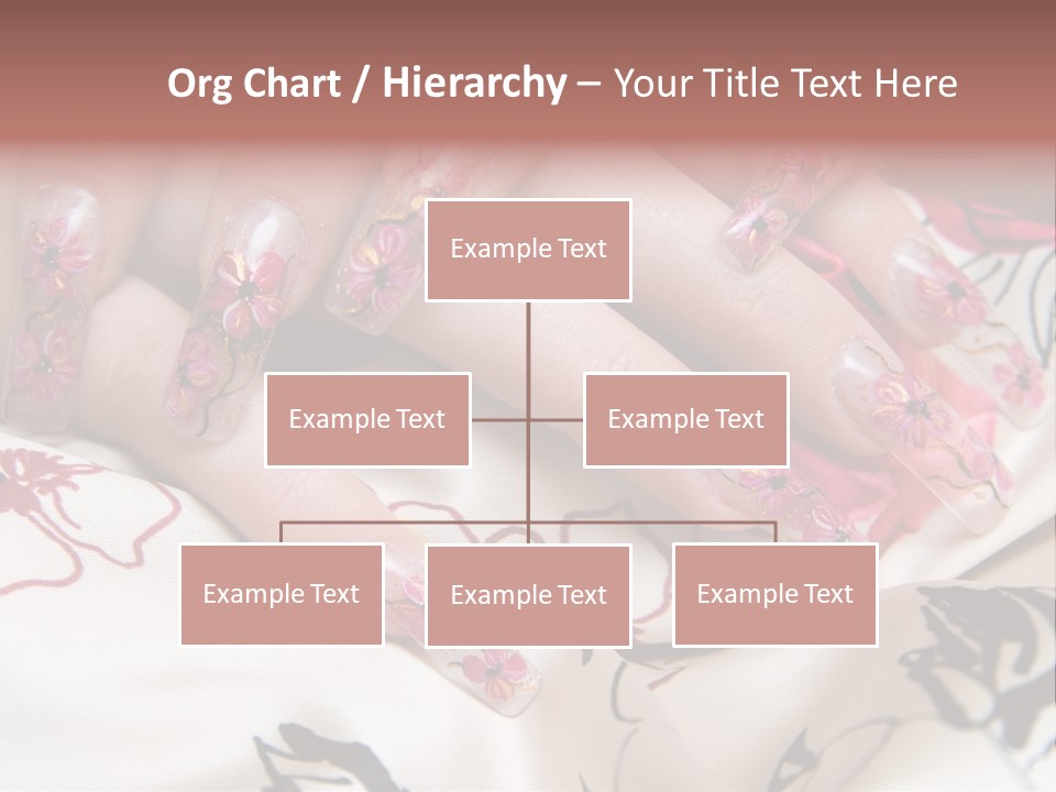 Aquarium Nails PowerPoint Template