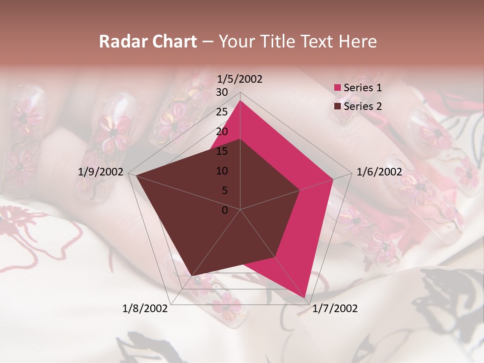 Aquarium Nails PowerPoint Template