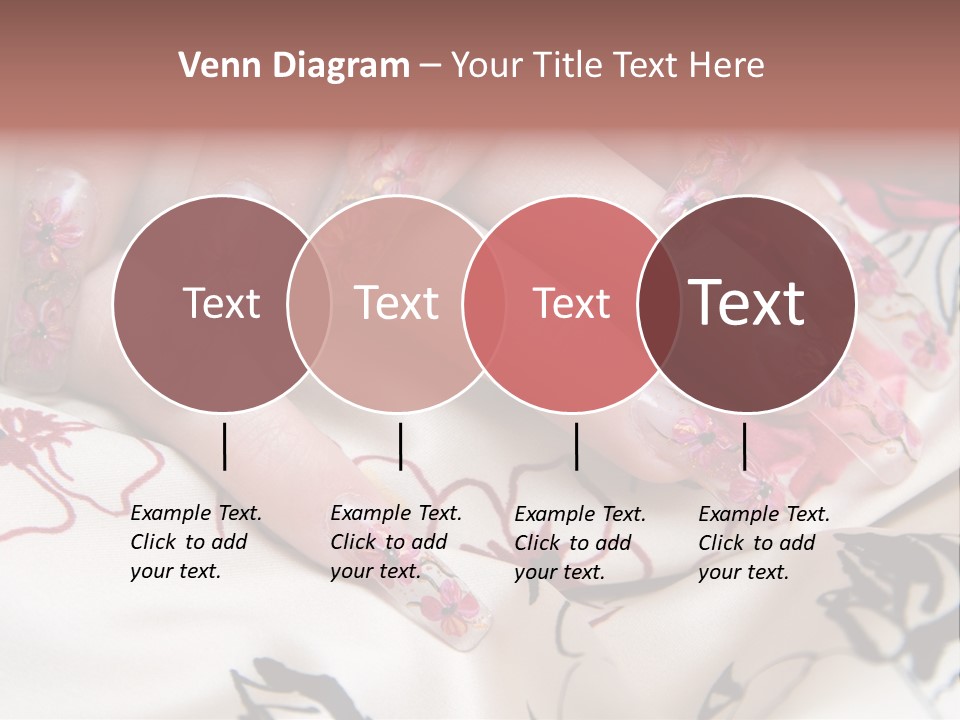 Aquarium Nails PowerPoint Template