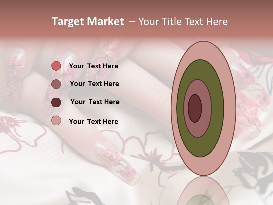 Aquarium Nails PowerPoint Template