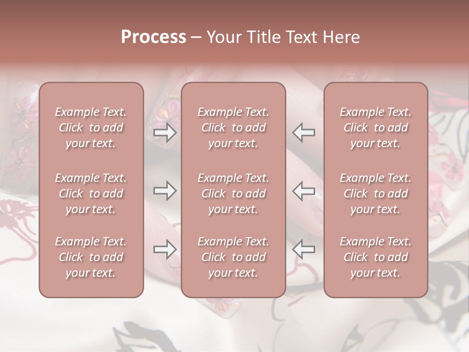 Aquarium Nails PowerPoint Template