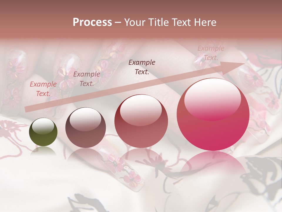 Aquarium Nails PowerPoint Template