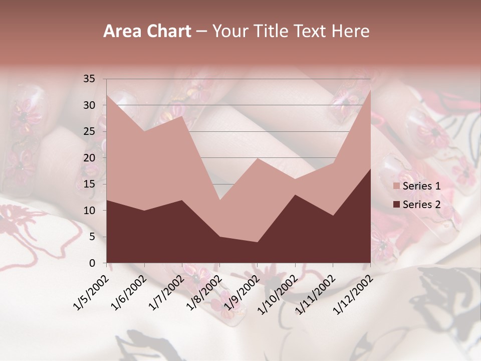 Aquarium Nails PowerPoint Template