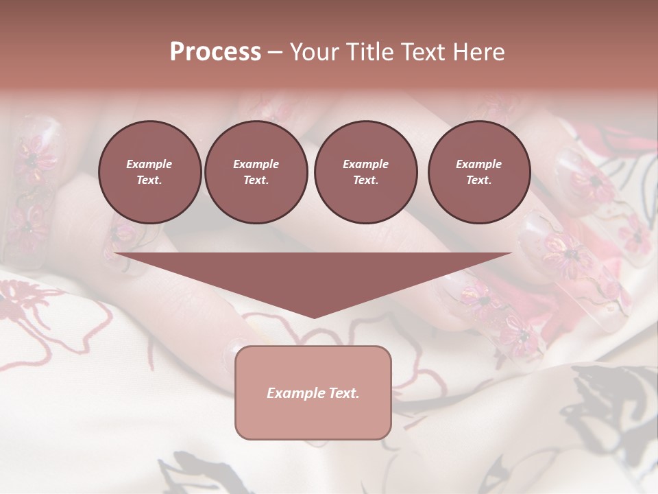 Aquarium Nails PowerPoint Template