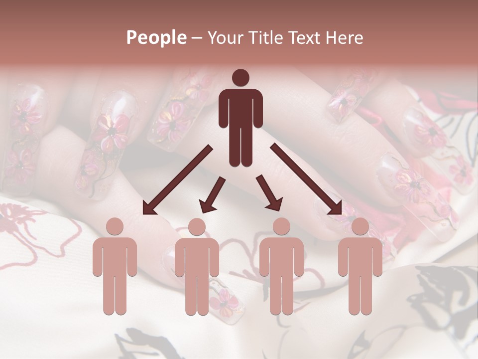 Aquarium Nails PowerPoint Template