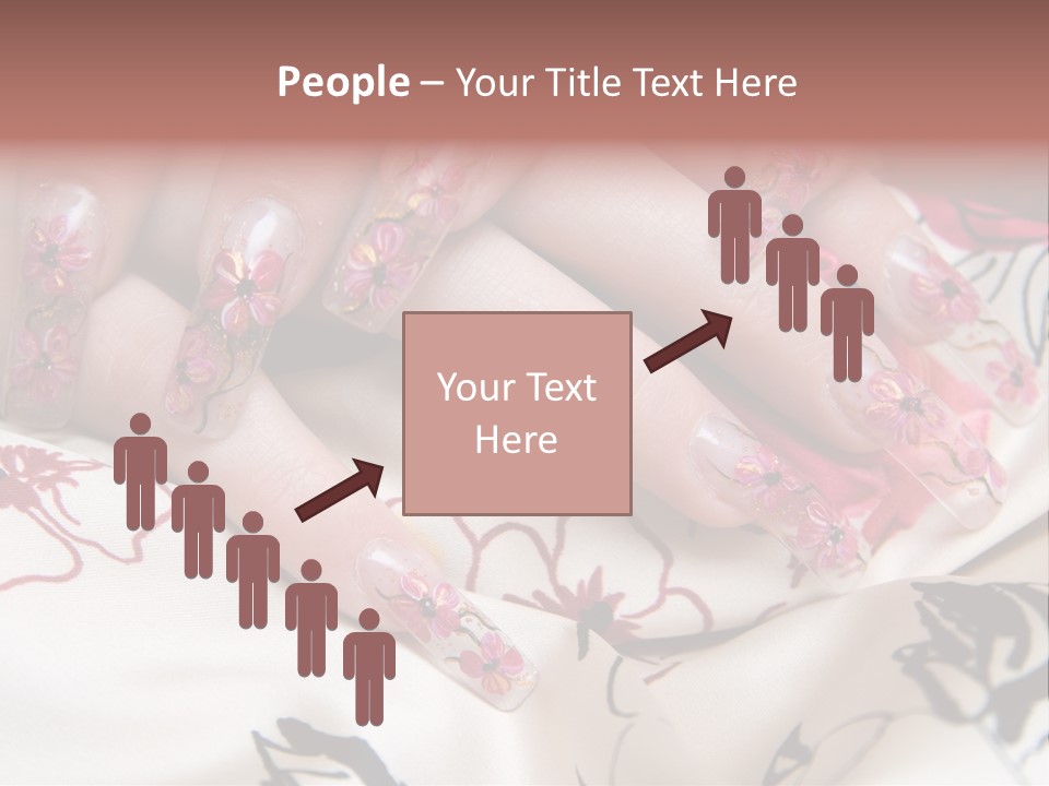 Aquarium Nails PowerPoint Template