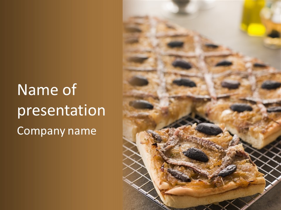 Pissaladiere PowerPoint Template