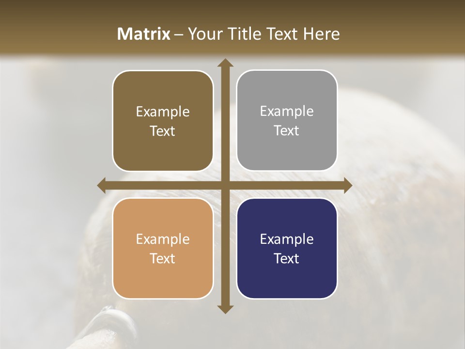 Whole Haggis On A Chopping Board PowerPoint Template