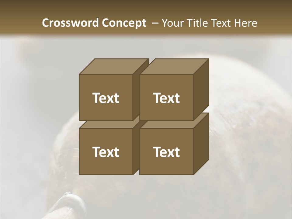 Whole Haggis On A Chopping Board PowerPoint Template