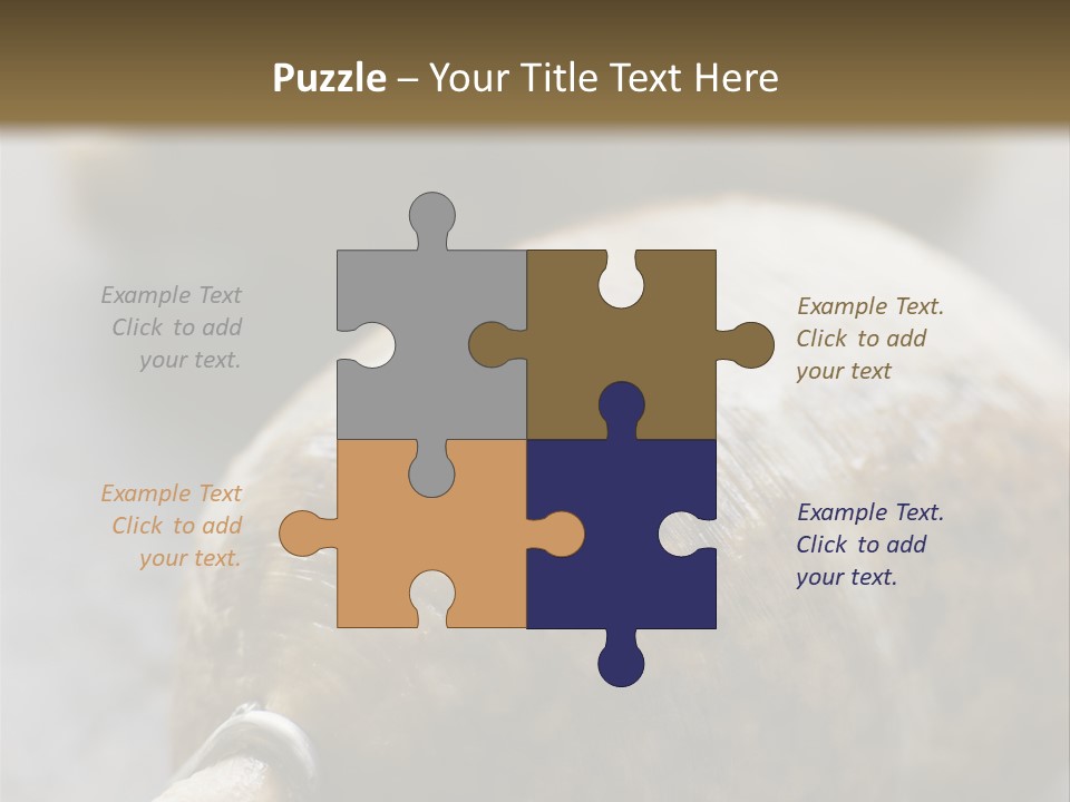 Whole Haggis On A Chopping Board PowerPoint Template