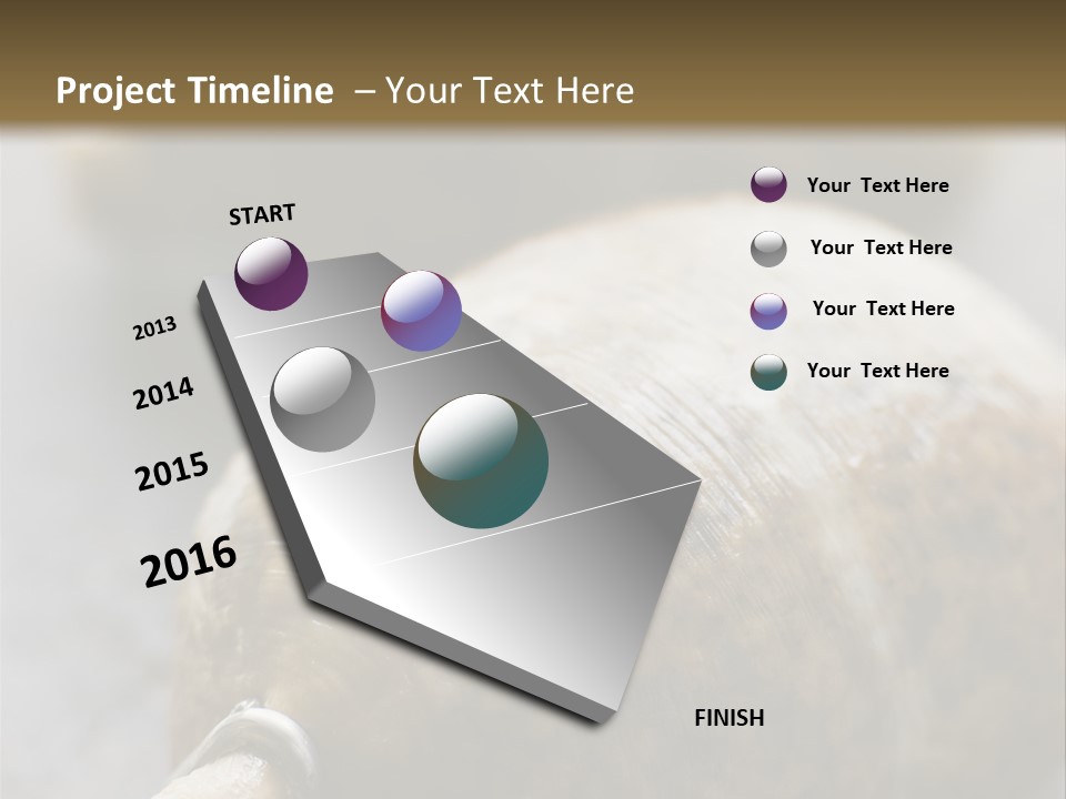 Whole Haggis On A Chopping Board PowerPoint Template