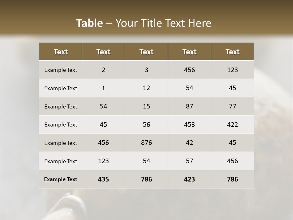 Whole Haggis On A Chopping Board PowerPoint Template