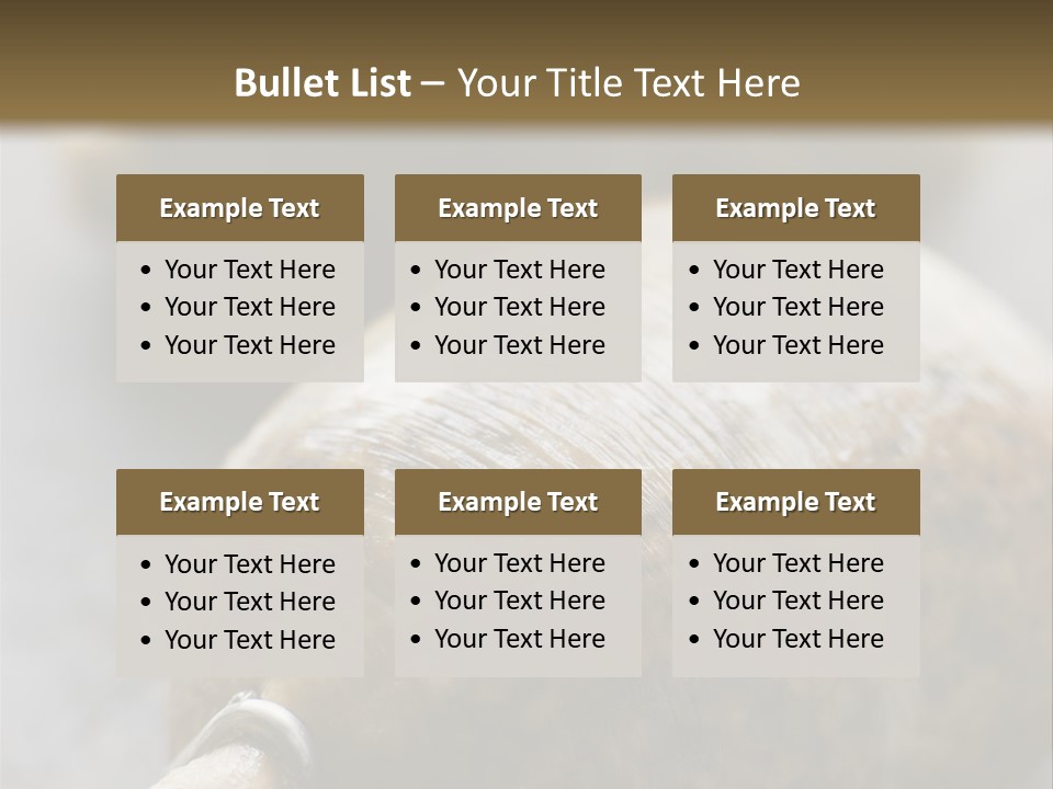 Whole Haggis On A Chopping Board PowerPoint Template