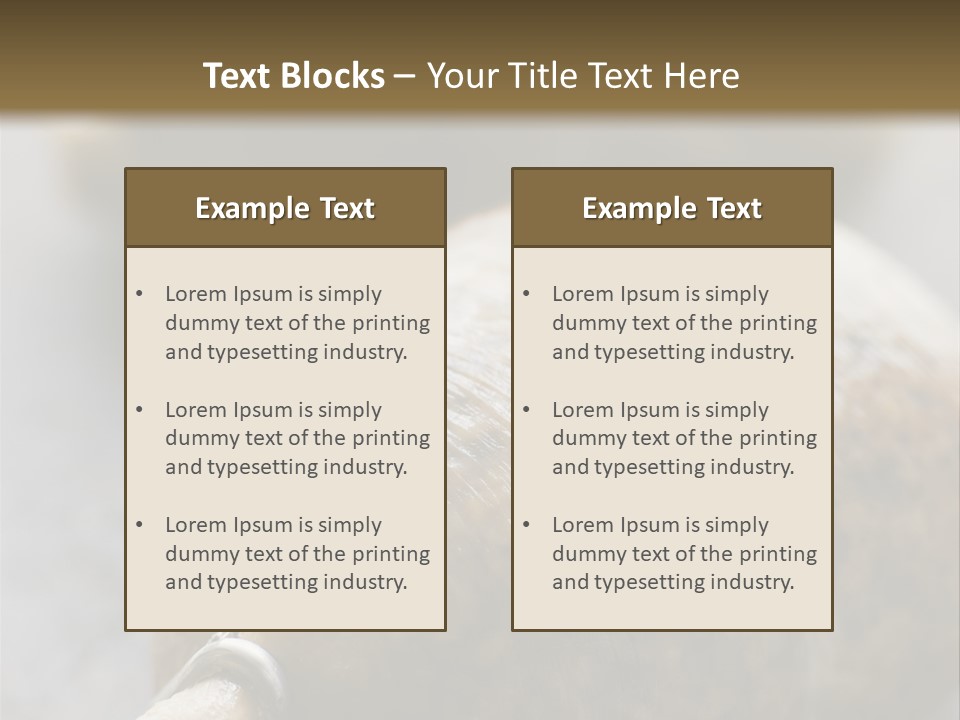 Whole Haggis On A Chopping Board PowerPoint Template
