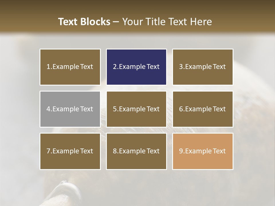 Whole Haggis On A Chopping Board PowerPoint Template