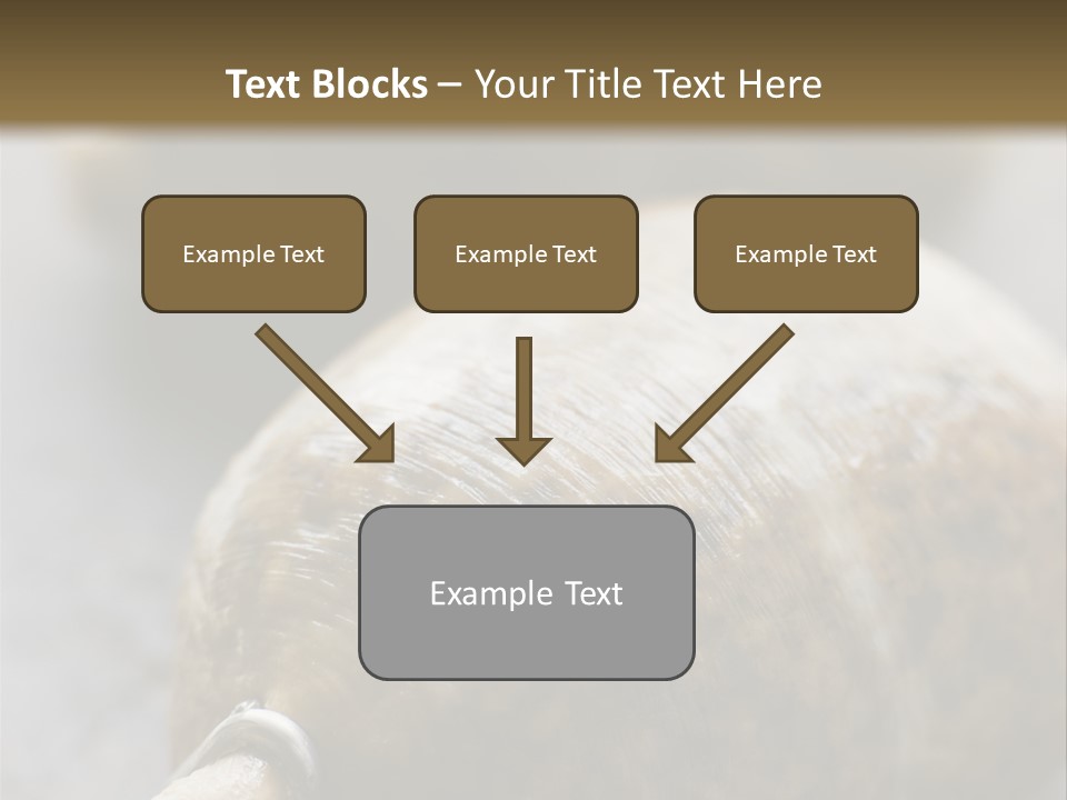 Whole Haggis On A Chopping Board PowerPoint Template