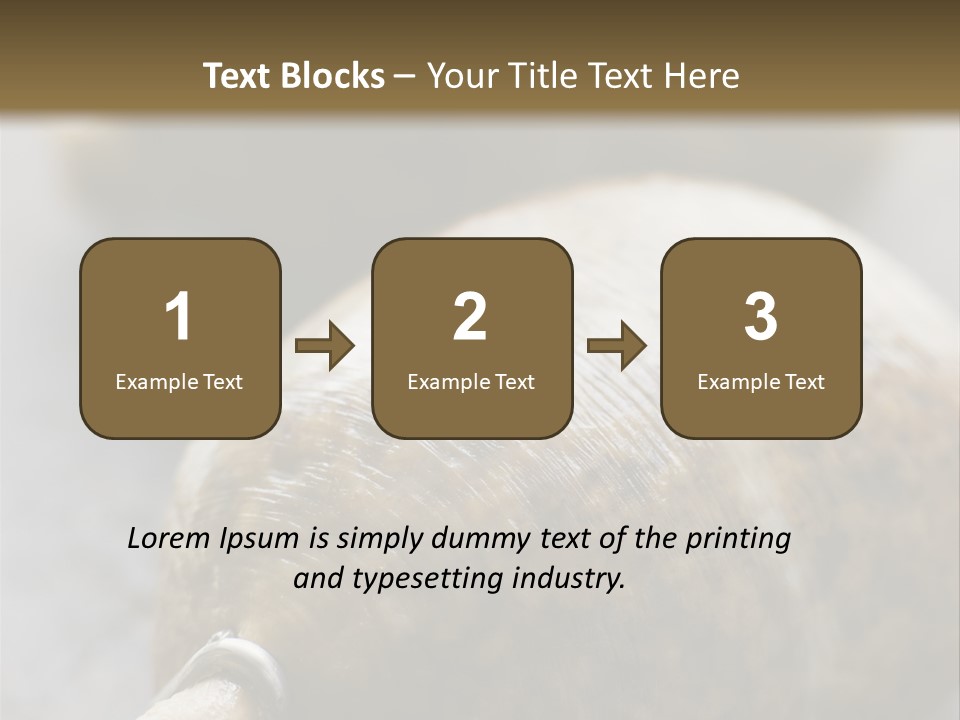 Whole Haggis On A Chopping Board PowerPoint Template