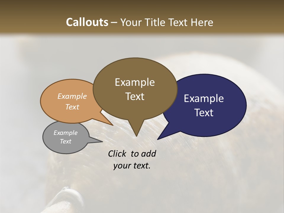 Whole Haggis On A Chopping Board PowerPoint Template
