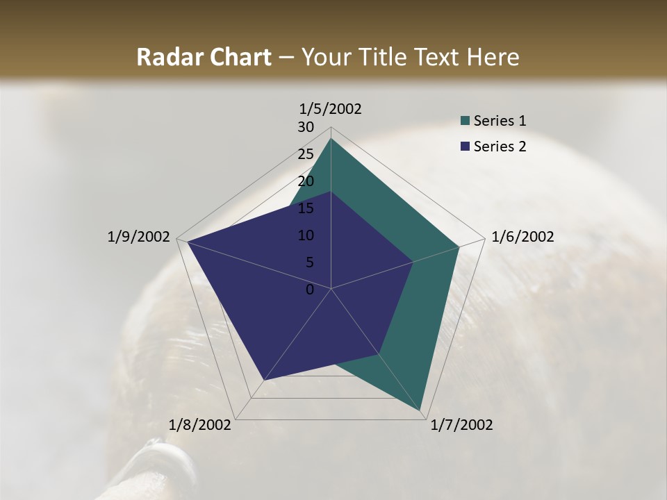 Whole Haggis On A Chopping Board PowerPoint Template