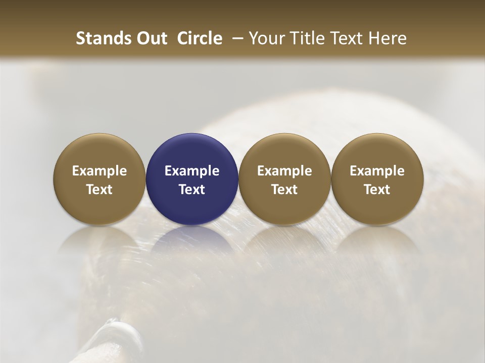 Whole Haggis On A Chopping Board PowerPoint Template