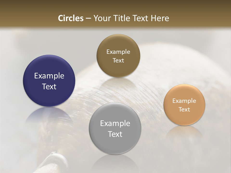 Whole Haggis On A Chopping Board PowerPoint Template