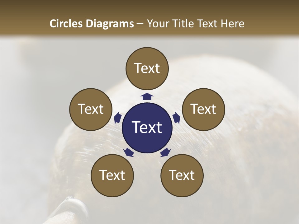 Whole Haggis On A Chopping Board PowerPoint Template