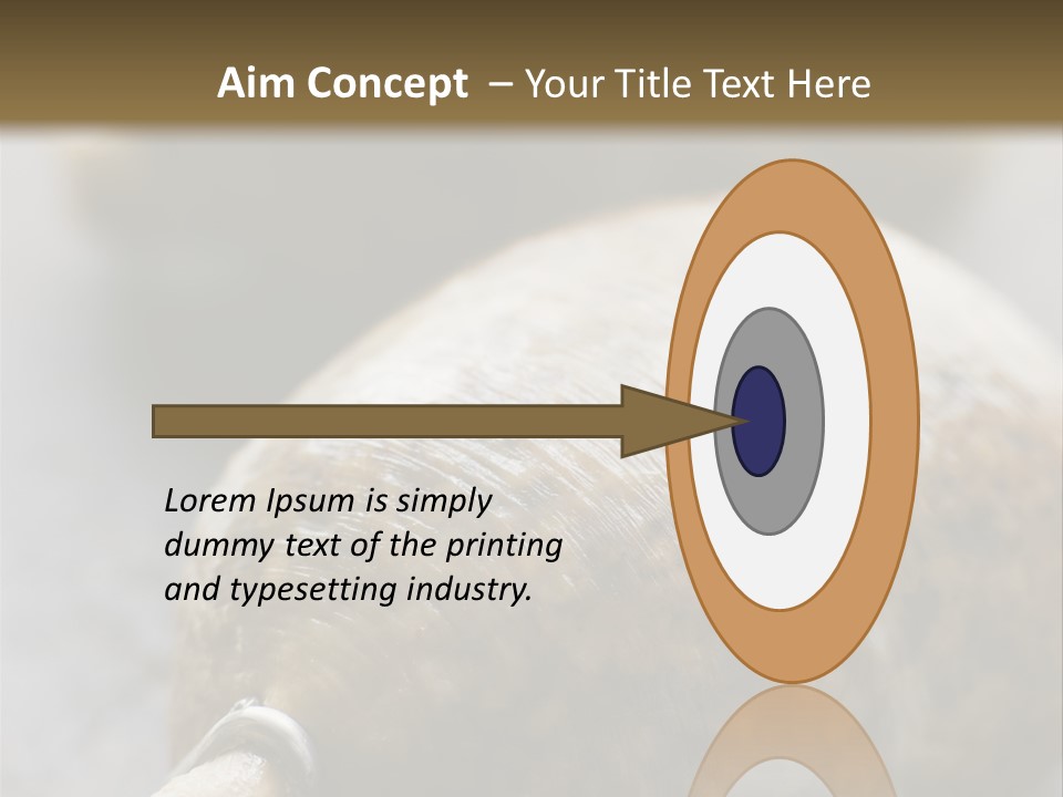Whole Haggis On A Chopping Board PowerPoint Template