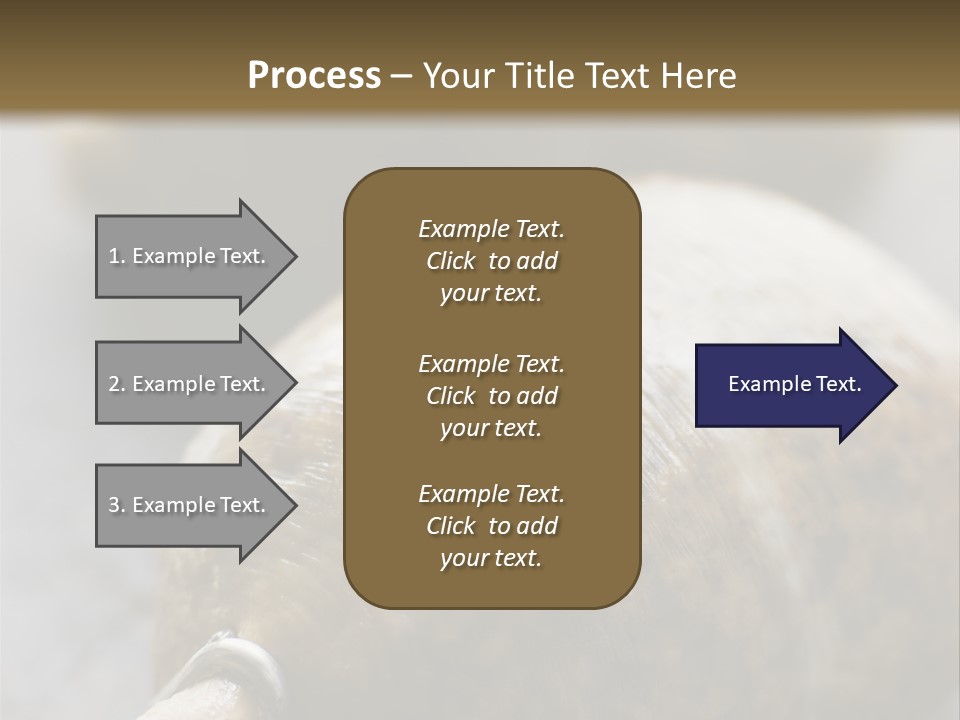 Whole Haggis On A Chopping Board PowerPoint Template