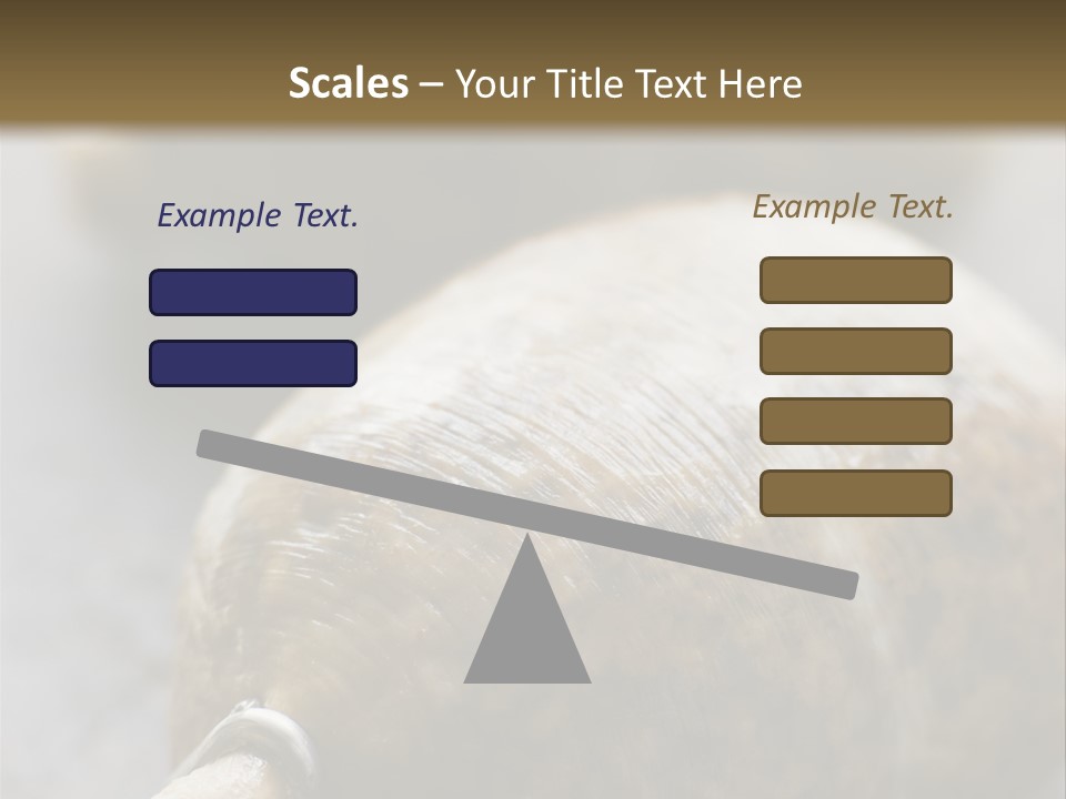Whole Haggis On A Chopping Board PowerPoint Template