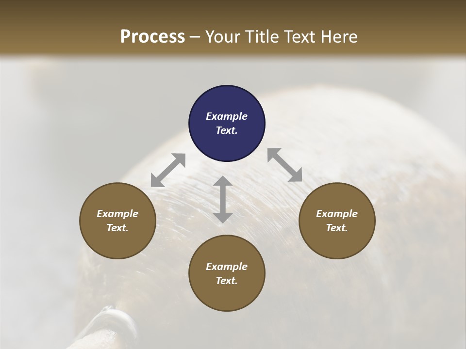 Whole Haggis On A Chopping Board PowerPoint Template