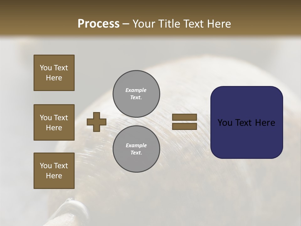 Whole Haggis On A Chopping Board PowerPoint Template
