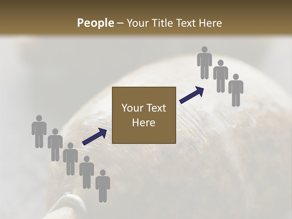 Whole Haggis On A Chopping Board PowerPoint Template