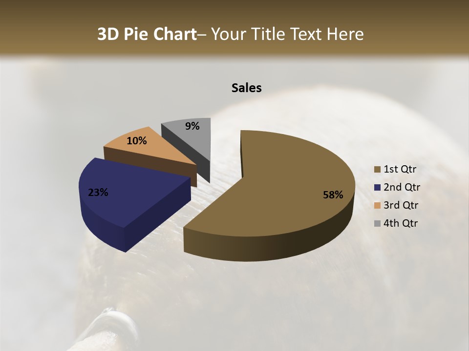 Whole Haggis On A Chopping Board PowerPoint Template