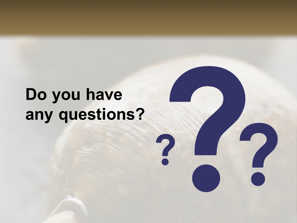 Whole Haggis On A Chopping Board PowerPoint Template