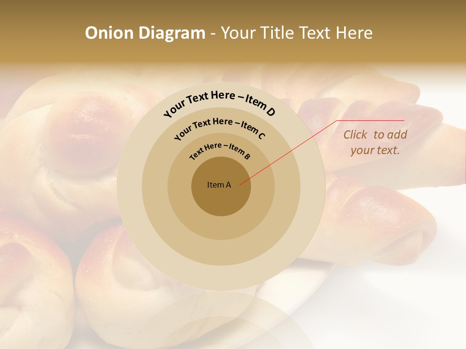 Display Of Bakery Products PowerPoint Template
