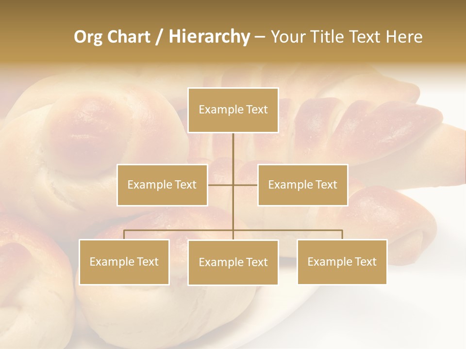 Display Of Bakery Products PowerPoint Template